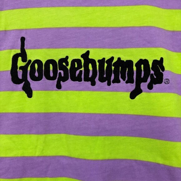 DUMBGOOD x Goosebumps RL Stine Horror Book Series T-Shirt XL - Picture 2 of 4